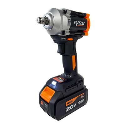 RICO 028-RE0009 1/2 Akülü Darbeli Somun Sıkma ve Sökme Makinesi 650Nm 20V 4Ah