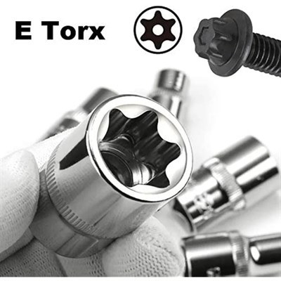 RICO 007-RC9010 1/2 İç Torx E Lokma Takımı 9 Parça