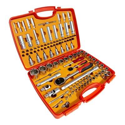 RICO 006-RC1011 1/2 ve 1/4 Altı Köşe Lokma Takımı 110 Parça