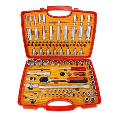 RICO 006-RC1011 1/2 ve 1/4 Altı Köşe Lokma Takımı 110 Parça