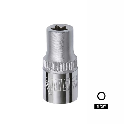 RICO 007-RC9020 1/2 E12 Torx Lokma