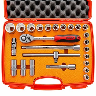 RICO 006-RC1225 1/2 On İki Köşe Yıldız Lokma Takımı 25 Parça