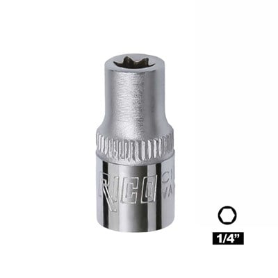 RICO 007-RC1610 1/4 E10 Torx Lokma