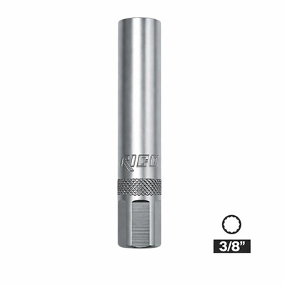 RICO 3/8 On İki Köşe Buji Lokması 14 Mm 25 Cm