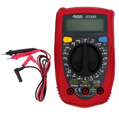 RICO 011-RC0033 UT 33D Digital Multimetre