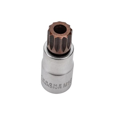 ROCKFORCE 1/2 M16 Lokmalı Spline Bist Uç 55 L