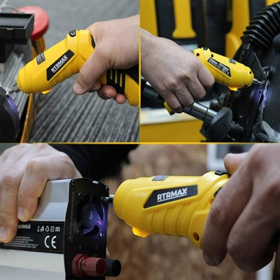 RTRMAX RTM326 Akülü Tornavida Seti 3.6V