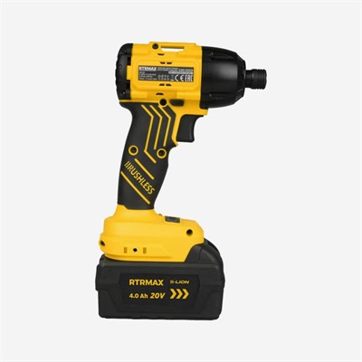 RTRMAX RTS5020 Şarjlı Torklu Vidalama Kömürsüz Çift Akülü 20V 4Ah