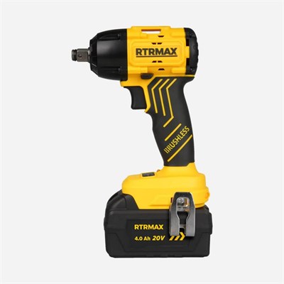 RTRMAX RTS5030 1/2 Akülü Somun Sıkma Ve Sökme Makinesi Kömürsüz 350Nm 20V 4Ah
