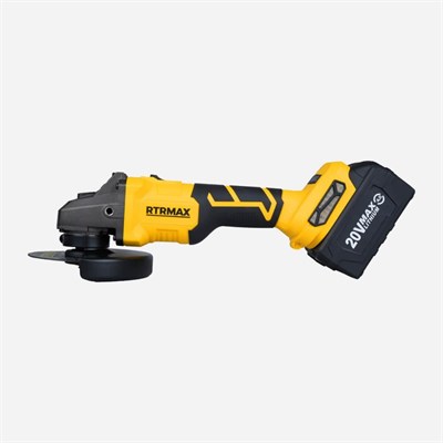 RTRMAX RTS5050 Şarjlı Avuç Taşlama Makinesi Kömürsüz Çift Akülü S-Lion 4Ah