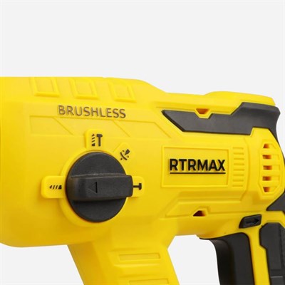 RTRMAX RTX2095B Şarjlı Elektropnömatik Kırıcı Delici Matkap Kömürsüz X-Lion - (Aküsüz)