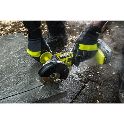 RYOBI RAG18X-1C40S Akülü Avuç Taşlama Makinesi One+ Kömürsüz 18V Li-Ion 4 Ah