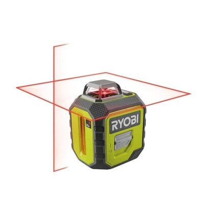 RYOBI RB360RLL Çapraz Lazer Metre Profesyonel Lazer Şakül 360 Derece Kırmızı