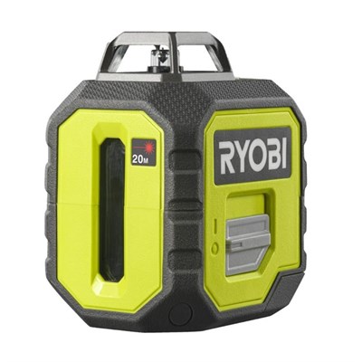 RYOBI RB360RLL Çapraz Lazer Metre Profesyonel Lazer Şakül 360 Derece Kırmızı
