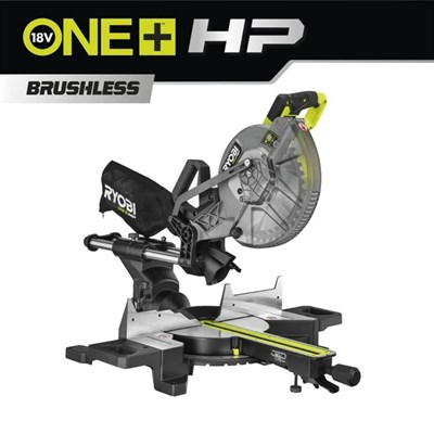 RYOBI RMS18254X-0 Akülü Kızaklı Gönye Kesme Makinesi 254 mm - (Aküsüz)