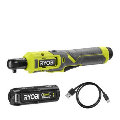 RYOBI RR14W4-120G 1/4 Akülü Somun Sıkma ve Sökme Makinesi 4V
