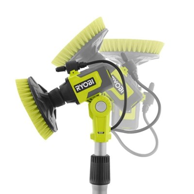 RYOBI RWTS18-0 Akülü Teleskobik Yıkama Fırçası One+ - (Aküsüz)