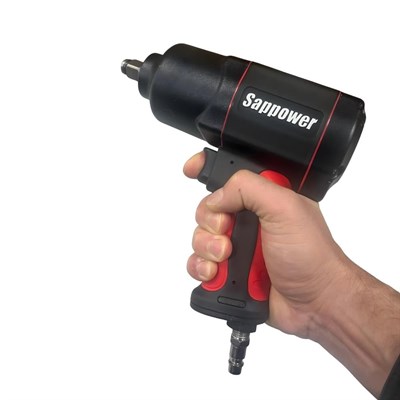 SAPPOWER IW-3C6K 1/2 Havalı Somun Sıkma ve Sökme Tabanca Seti 1600 Nm