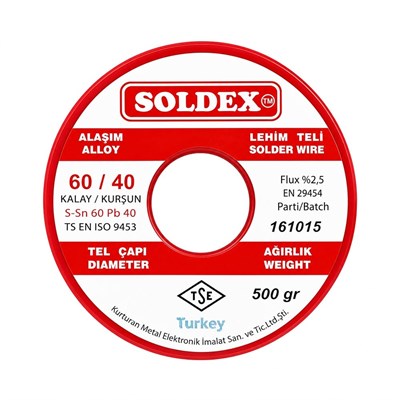 SOLDEX Lehim Teli 500 Gr