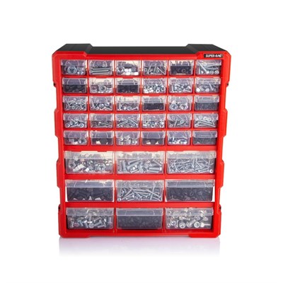 Süper Bag ASR-6001 Monoblok Çekmece Seti Büyük Tip 39Lu