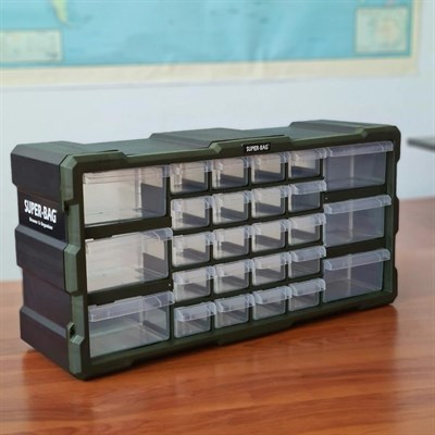 Süper Bag ASR-6004 Monoblok Çekmece Seti Yatay Tip 26Lı