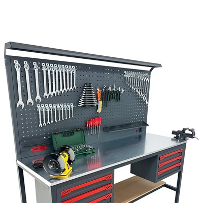 TAKPOWER 2 Metre Dolu Takım Tezgahı 6 Çekmeceli Eko