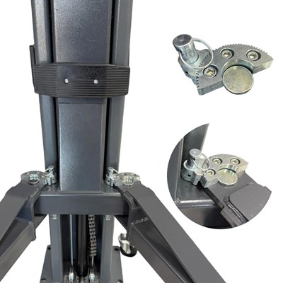 TAKPOWER 4 Ton İki Sütunlu Alttan Bağlantılı Yarı Otomatik Araç Kaldırma Lifti