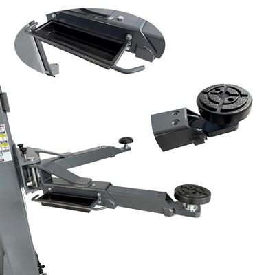 TAKPOWER 4 Ton İki Sütunlu Alttan Bağlantılı Tam Otomatik Araç Kaldırma Lifti