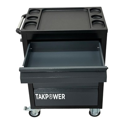 TAKPOWER 5 Çekmeceli Takım Arabası Antrasit