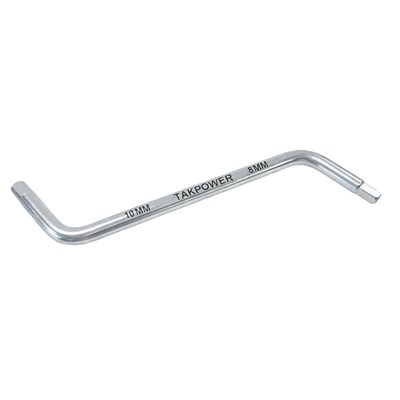 TAKPOWER İki Ağız Z Tipi Tapa Anahtarı 8 x 10 mm