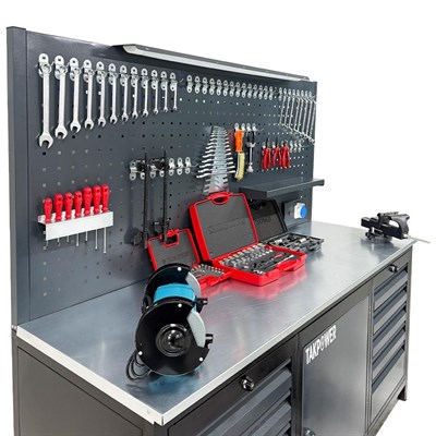 TAKPOWER Oto Servis Ve Hobi Garaj Seti Premium - Premium Servis Seti