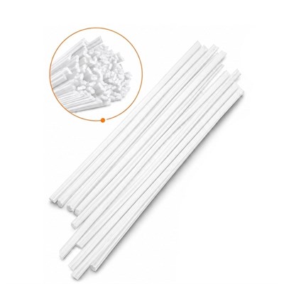 TAKPOWER Plastik Kaynak Elektrodu Beyaz PP 1.0 X 400 Mm 20 Adet