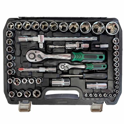 UNIVERSAL 1/2 Ve 1/4 Lokma Takımı Ve Bits Uç Seti 108 Parça