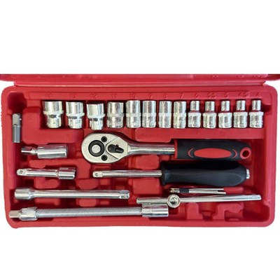 UNIVERSAL 1/4 Lokma Takımı ve Bits Uç Seti 46 Parça