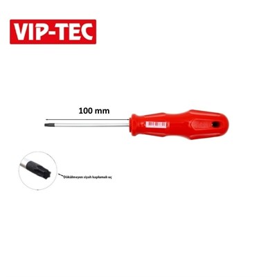 VIP-TEC T25 Torx Uçlu Tornavida Art 100 mm