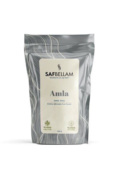 Safbellam Organik ve Kimyasalsız Amla Bitki Tozu