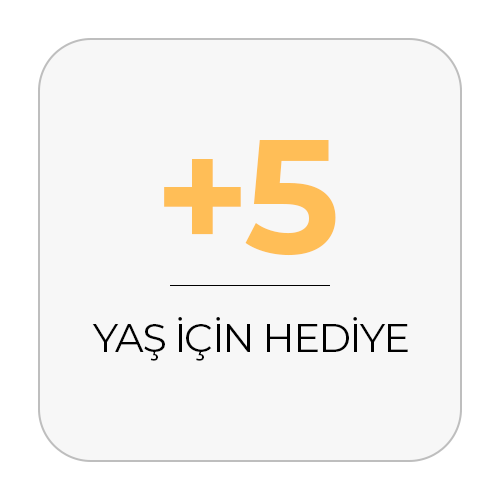 5 yaş için hediye