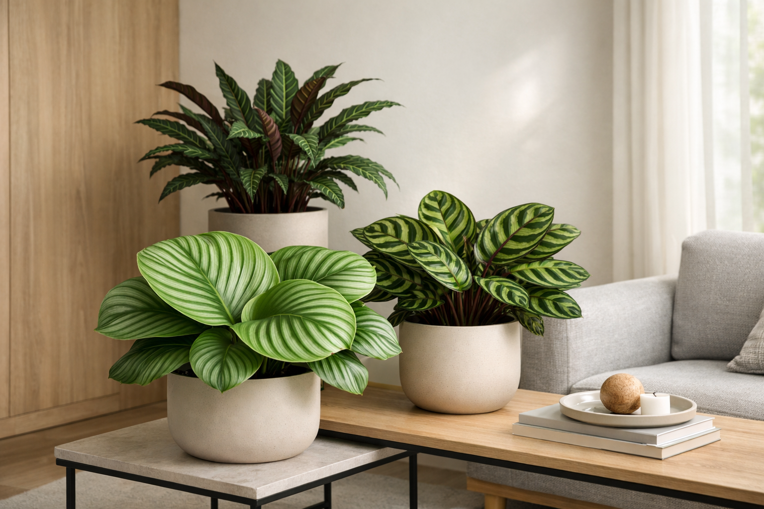 Rufibarba, makoyana ve orbifolia yapraklarının kolaj halinde karşılaştırıldığı görsel