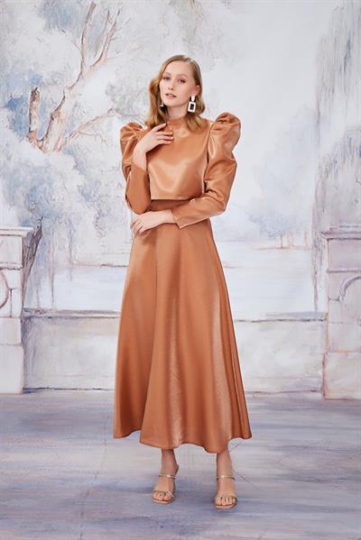 Bakır Karpuz Kol Etekli Takım