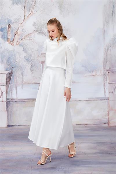 Beyaz Karpuz Kol Etekli Takım