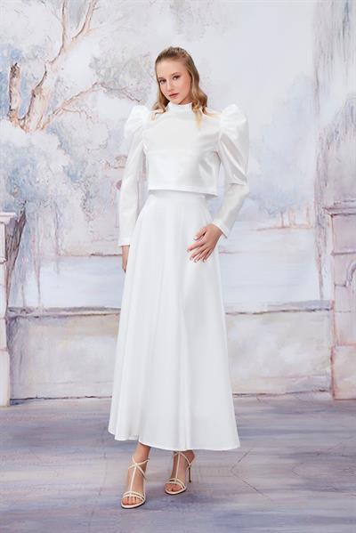 Beyaz Karpuz Kol Etekli Takım