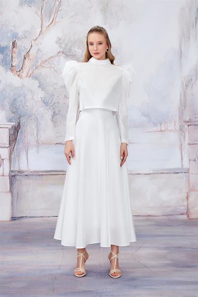 Beyaz Karpuz Kol Etekli Takım