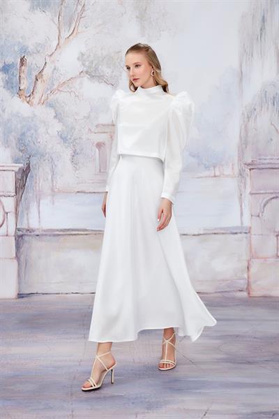 Beyaz Karpuz Kol Etekli Takım