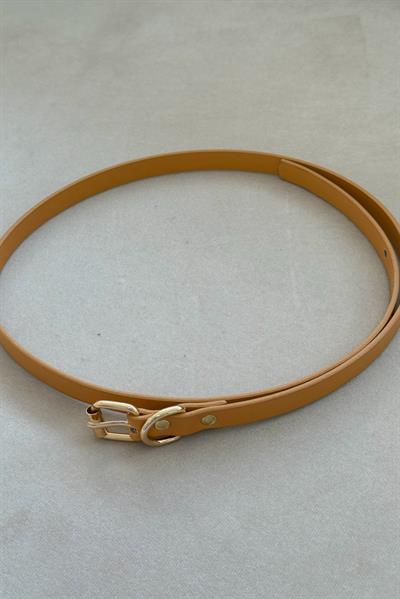 Camel Gold Tokalı Deri Kemer