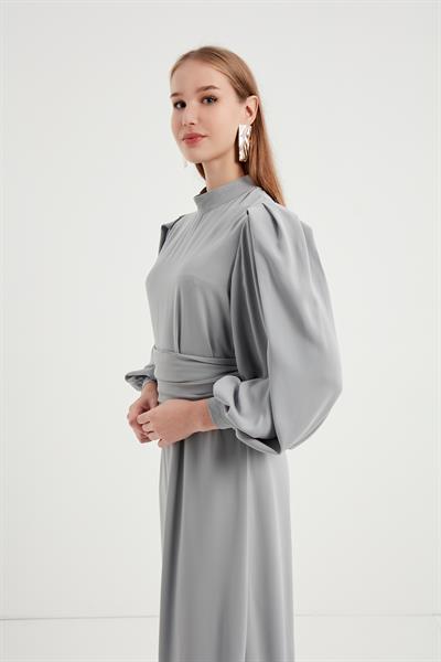 Gri Nora Elbise