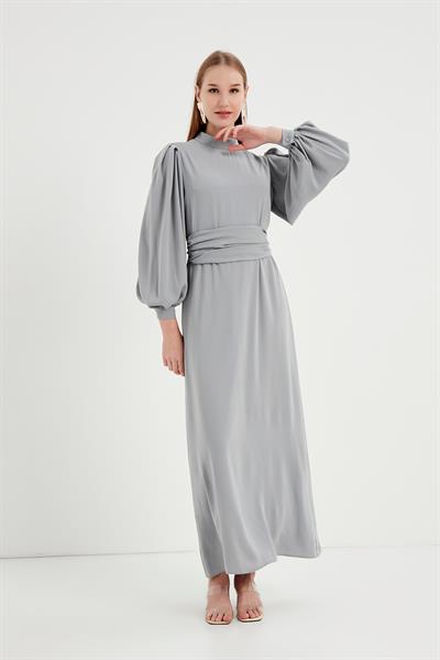 Gri Nora Elbise