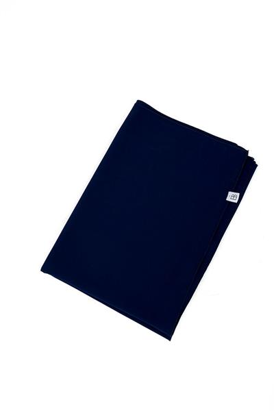 Lacivert Kristal Krep Şal