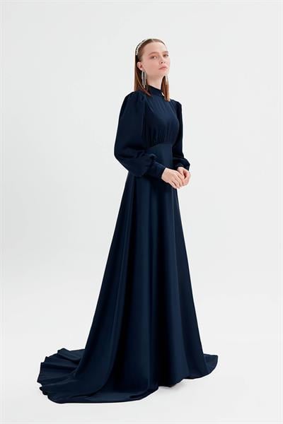 Lacivert Kuyruklu Elena Elbise