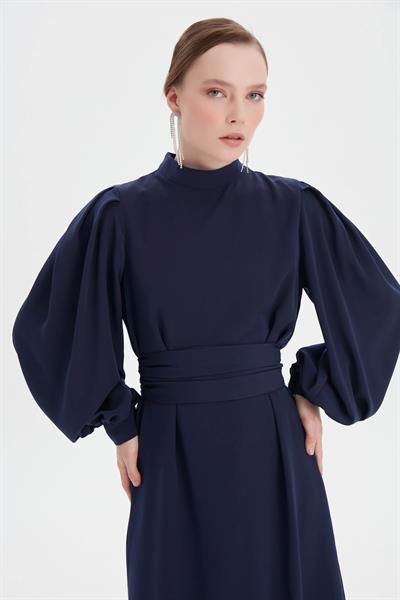 Lacivert Nora Elbise