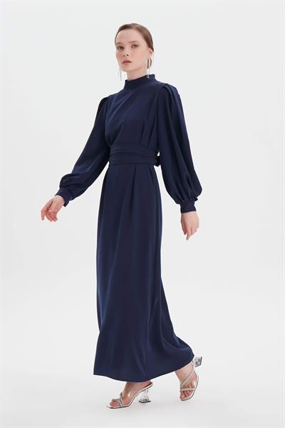 Lacivert Nora Elbise